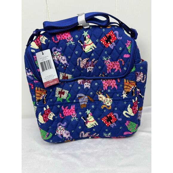 Vera Bradley Catnip Christmas Lunch Crossbody, NWT - Picture 1 of 5